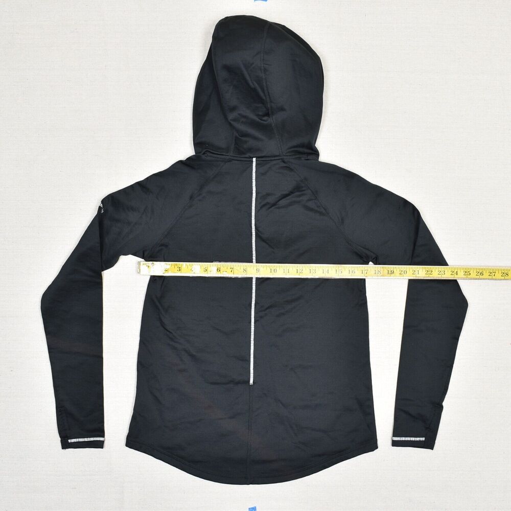 Columbia Women Hooded Pullover Sweatshirt Polyester Black Size S Omni-Wick - Picture 4 of 8